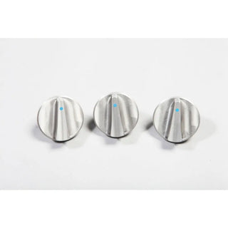 Rugged Ridge Billet Aluminum Climate Control Knob Set: Jeep Wrangler (07-18)