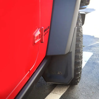 Rugged Ridge Splash Guard Kit (FRONT): Fits Most Jeep Wrangler Models (2007-2018)
