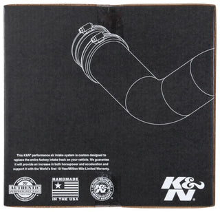 K&N 63 Series Cold Air Intake: Jeep Wrangler 2.0L Turbo 2019-2021