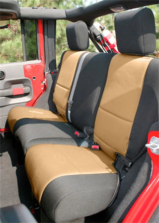Rugged Ridge Neoprene Seat Cover Kit (F&R): Jeep Wrangler (07-18) / Grand Cherokee (05-10)