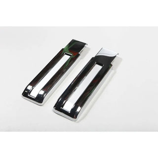 Rugged Ridge Chrome Tailgate Hinge Covers: Fits Most Jeep Wrangler JK Models (2007-2018)