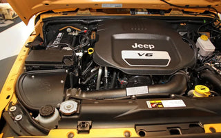K&N 71 Series Blackhawk Cold Air Intake: Jeep Wrangler 3.6L V6 2012 - 2018