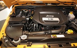 K&N 71 Series Blackhawk Cold Air Intake: Jeep Wrangler 3.6L V6 2012 - 2018