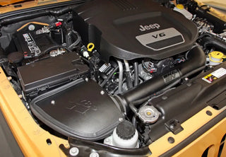 K&N 71 Series Blackhawk Cold Air Intake: Jeep Wrangler 3.6L V6 2012 - 2018