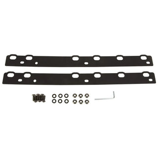 Rugged Ridge Trail Anchor Rail Kit: Fits Most Jeep Wrangler Models (2007-2018) - Black Powder Coat