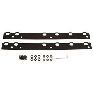 Rugged Ridge Trail Anchor Rail Kit: Fits Most Jeep Wrangler Models (2007-2018) - Black Powder Coat