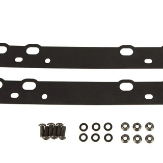 Rugged Ridge Trail Anchor Rail Kit: Fits Most Jeep Wrangler Models (2007-2018) - Black Powder Coat