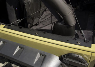 Rugged Ridge Trail Anchor Rail Kit: Fits Most Jeep Wrangler Models (2007-2018) - Black Powder Coat
