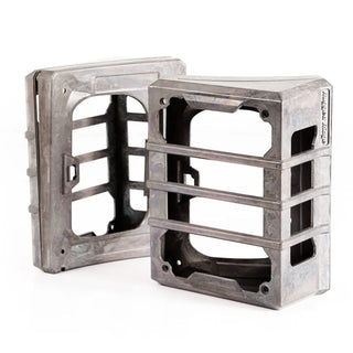 Rugged Ridge Raw Elite Tail Light Guards: Fits Most Jeep Wrangler Models (2007-2018)