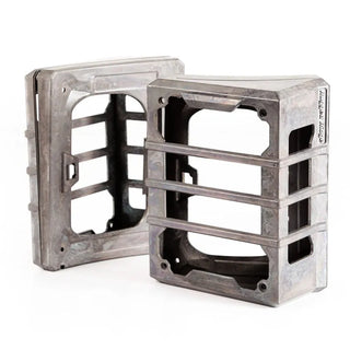 Rugged Ridge Raw Elite Tail Light Guards: Fits Most Jeep Wrangler Models (2007-2018)