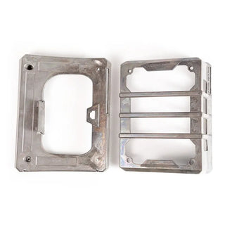 Rugged Ridge Raw Elite Tail Light Guards: Fits Most Jeep Wrangler Models (2007-2018)