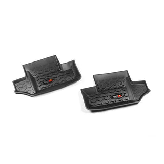 Rugged Ridge Rear Floor Liner (Black): Fits Most Jeep Wrangler Models (2007-2018)