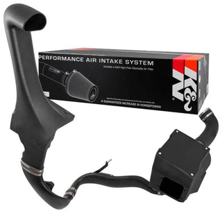K&N 57 Series Cold Air Intake w/ Snorkel: Jeep Wrangler 3.6L V6 2012-2018