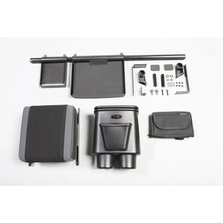 Rugged Ridge Interior Comfort Kit (4-Piece): Fits Most Jeep Wrangler Models (2007-2011) - Black