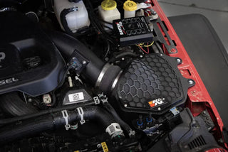 K&N 63 Series Cold Air Intake: Jeep Wrangler & Gladiator 3.0L EcoDiesel 2020-2023
