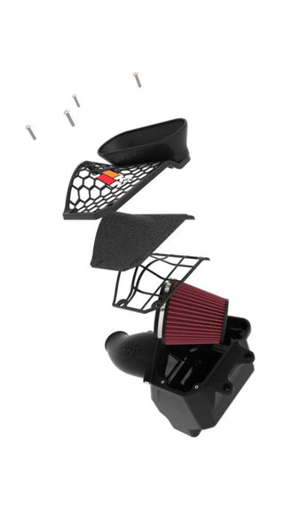 K&N 63 Series Cold Air Intake: Jeep Wrangler Rubicon 6.4L 392 2021-2025