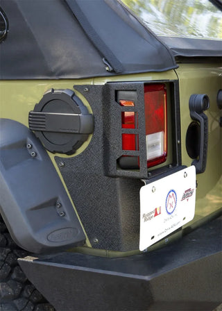 Rugged Ridge XHD Corner Guard Rear: Fits Most Jeep Wrangler Models (2007-2018)