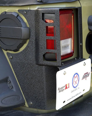 Rugged Ridge XHD Corner Guard Rear: Fits Most Jeep Wrangler Models (2007-2018)