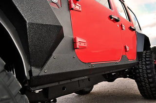 Rugged Ridge Steel Body Armor Cladding: Fits Most Jeep Wrangler Models (2007-2018)