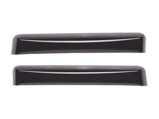 WeatherTech Rear Side Window Deflectors (2PC, Dark Smoke): Ram 1500 Crew Cab 2019 - 2025