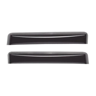 WeatherTech Rear Side Window Deflectors (2PC, Dark Smoke): Ram 1500 2019 - 2025