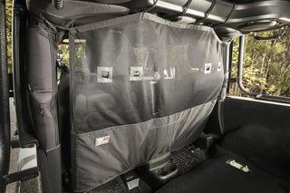 Rugged Ridge C2 Cargo Curtain Front: Fits Most Jeep Wrangler Models (2007-2018)