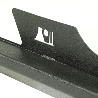 Rugged Ridge XHD One-Piece Rock Sliders (2 DOOR): Fits Most Jeep Wrangler Models (2007-2018)