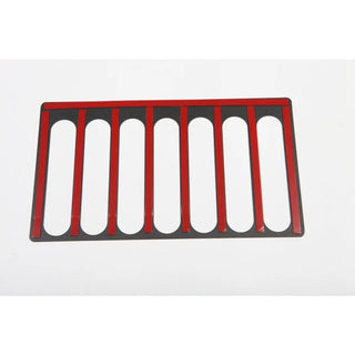 Rugged Ridge Semi-Gloss Black Steel Cowl Vent Cover: Fits Most Jeep Wrangler Models (2007-2018)