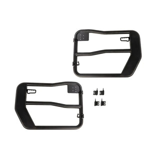 Rugged Ridge Fortis Powder Coated Front Tube Doors: Fits Most Jeep Wrangler Models (2007-2018)