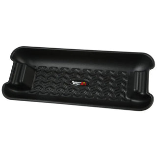 Rugged Ridge Rear Storage Bin: Fits Most Jeep Wrangler Models (2007-2018) - Black