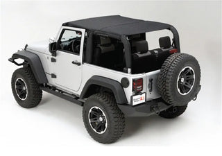 Rugged Ridge Mesh Island Top: Fits Most Jeep Wrangler Models (2007-2018)
