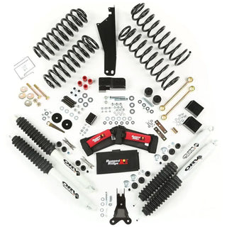 Rugged Ridge 2.5in Suspension Lift Kit with Shocks: Fits Most Jeep Wrangler Models (2007-2018)