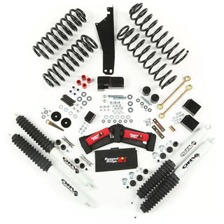 Rugged Ridge 2.5in Suspension Lift Kit with Shocks: Fits Most Jeep Wrangler Models (2007-2018)
