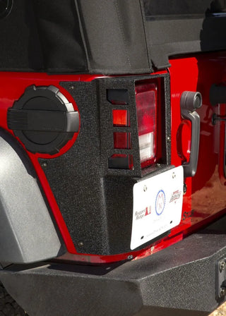 Rugged Ridge XHD Rear Corner Guard: Fits Most Jeep Wrangler Models (2007-2018)