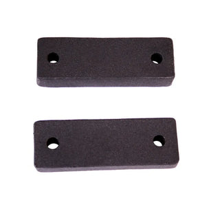 Rugged Ridge Textured Black Winch Mounting Spacers: Fits Most Jeep Wrangler JK Models (2007-2018)