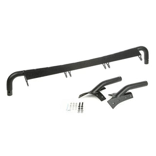 Rugged Ridge Windshield LED Light Bar: Fits Most Jeep Wrangler Models (2007-2018) - Textured Black