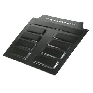 Rugged Ridge Black Steel Hood Vent Insert: Fits Most Jeep Wrangler JK Models (2007-2018)
