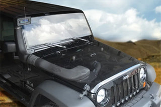 Volant Pro5 Closed Box Air Intake Oiled Filter Snorkel (FRONT): Jeep Wrangler JK 2007-2011 3.8L