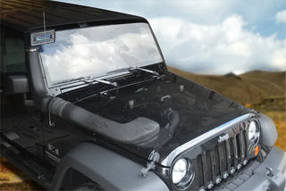 Volant Pro5 Closed Box Air Intake Oiled Filter Snorkel (FRONT): Jeep Wrangler JK 2007-2011 3.8L