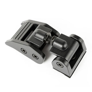 Rugged Ridge Textured Black Aluminum Hood Catches: Fits Most Jeep Wrangler Models (2007-2018)