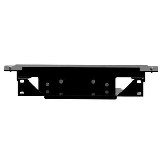 Rugged Ridge Spartacus Steel Winch Plate: Fits Most Jeep Wrangler Models (2007-2018) w/ Black