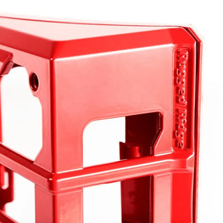 Rugged Ridge Red Elite Tail Light Guards: Fits Most Jeep Wrangler JK Models (2007-2018)