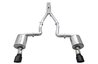 AWE Touring Cat-Back Exhaust (Black Tips) (F&R): Dodge Charger 15-23 6.4L 392 / 6.2L Hellcat