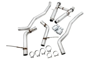AWE Track Edition Cat-Back Exhaust (Polished Tips): Jeep Grand Cherokee 6.4L SRT 2012 - 2021