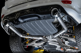 AWE Track Edition Cat-Back Exhaust (Polished Tips): Jeep Grand Cherokee 6.4L SRT 2012 - 2021