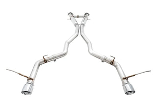 AWE Track Edition Cat-Back Exhaust (Polished Tips): Jeep Grand Cherokee 6.4L SRT 2012 - 2021
