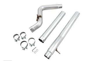 AWE Non-Resonated Mid Pipe: Jeep Wrangler JK 3.6L V6 2012 - 2018