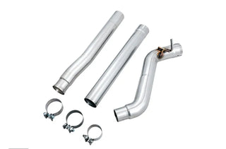 AWE Non-Resonated Mid Pipe: Jeep Wrangler JL 2.0L Turbo 2018 - 2025