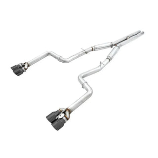 AWE Track Edition Cat-Back Exhaust (Black Tips): Dodge Challenger 5.7L Hemi 2017 - 2023