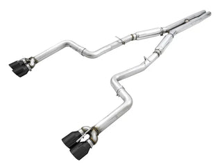 AWE Track Edition Cat-Back Exhaust (Black Tips): Dodge Challenger (15-23) 6.4L 392 / 6.2L Hellcat